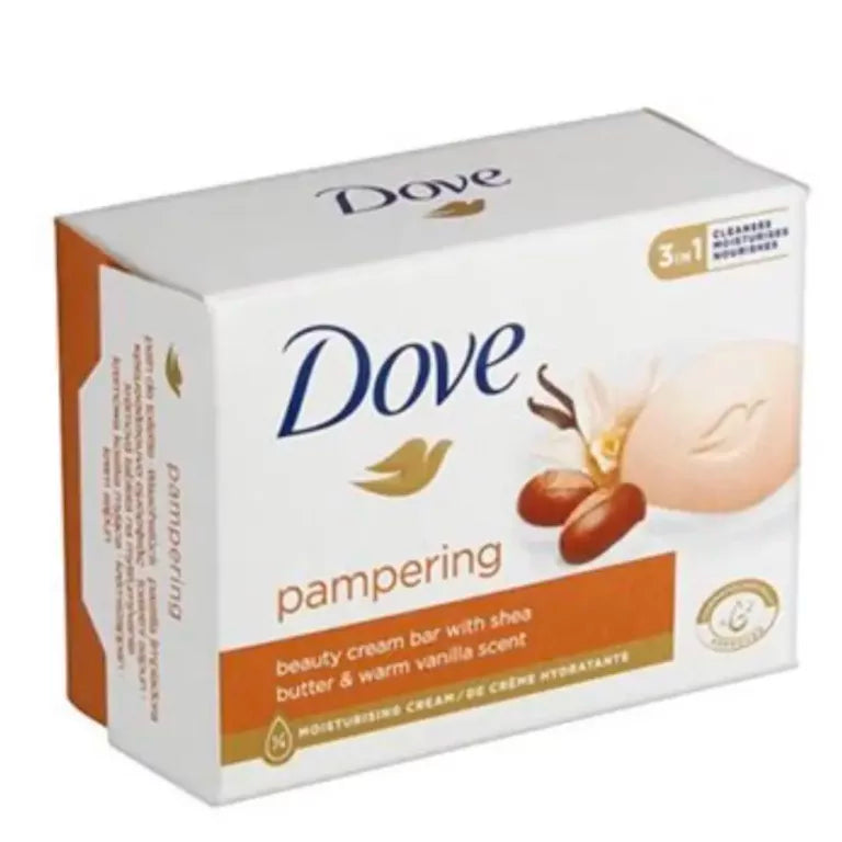 Dove Pampering Shea Butter & Warm Vanilla Scent Single Bar 90g (Packaging may vary)