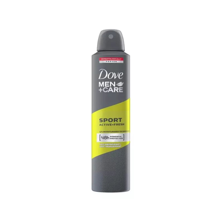 Dove Men+Care Sport Active+Fresh Deodorant Spray 250 ml