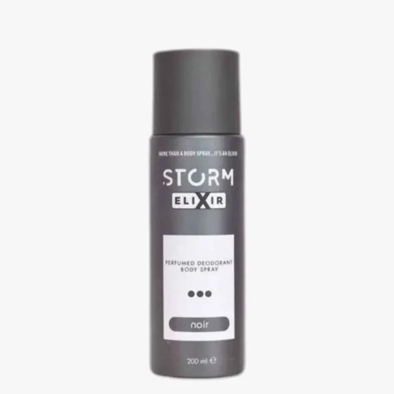 Storm ELIXIR NOIR Perfumed Deodorant Body Spray (Unisex) 200ml