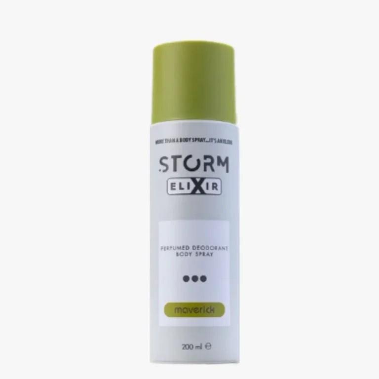 Storm ELIXIR Maverick Perfumed Deodorant Body Spray (Unisex) 200ml