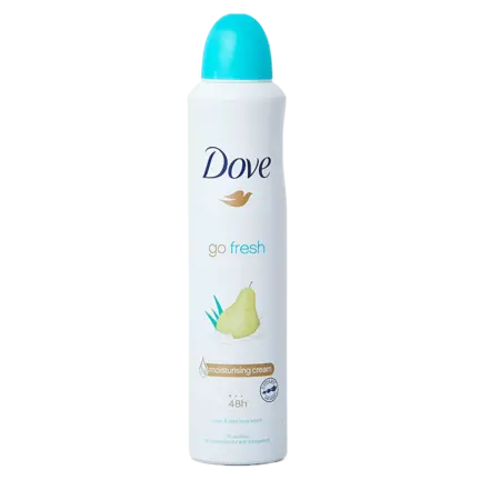 Dove Go Fresh Pear & Aloe Vera Scent Deodorant Spray 250ml