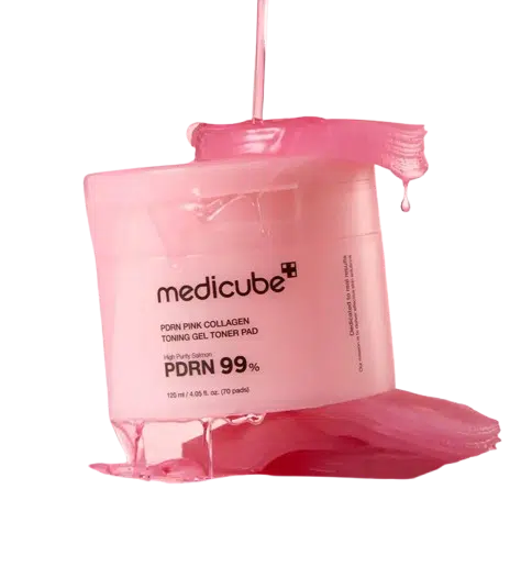 Medicube PDRN Pink Collagen Toning Gel Toner Pad 70ea