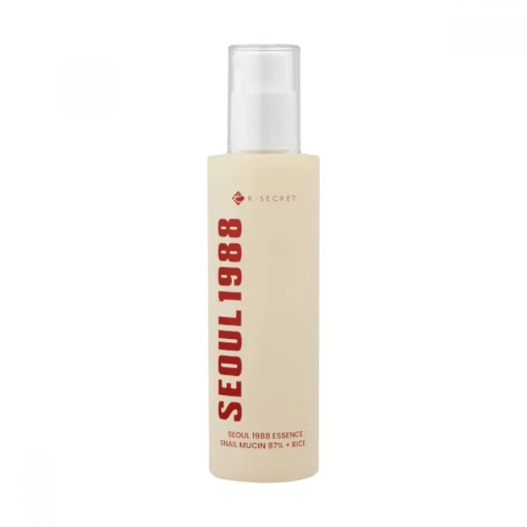 k-secret seoul 1988 essence snail mucin 97 + rice 100ml