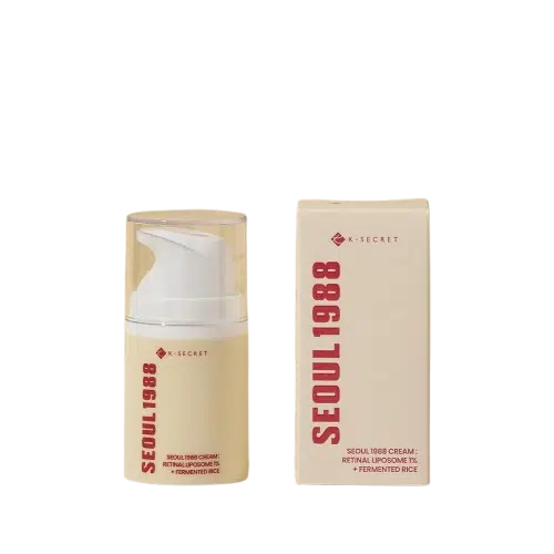 Ksecret Seoul 1988 Cream : Retinal Liposome 1% + Fermented Rice, 50ml/1.69fl.oz