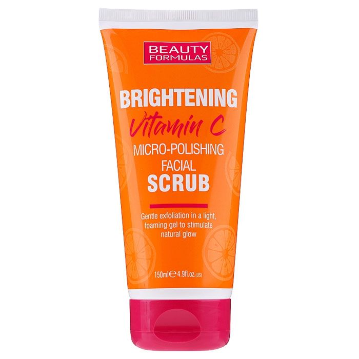 Beauty Formulas Brightening Vitamin C Micro Polishing Facial Scrub