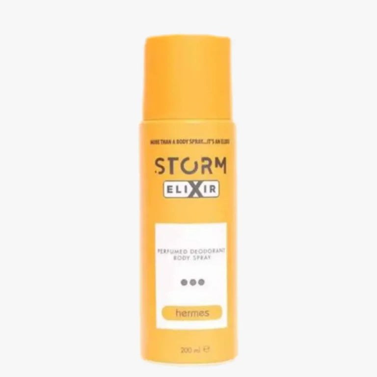 Storm ELIXIR HERMES Perfumed Deodorant Body Spray (Unisex) 200ml