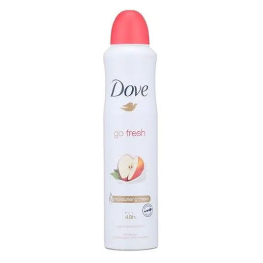 Dove Go Fresh Moisturising Cream Apple & White Tea Scent Body Deodorant Spray 250ml