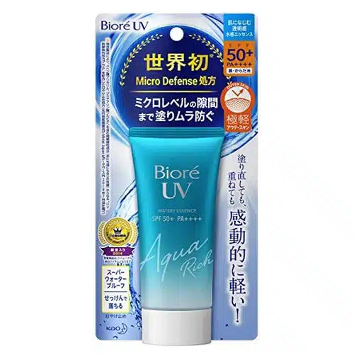 Biore UV Aqua Rich Watery Essence SPF 50+ PA++++ 50 g (sunscreen)