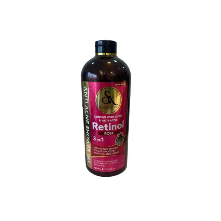 SK Duchess Glow Retinol Rose Shower Gel
