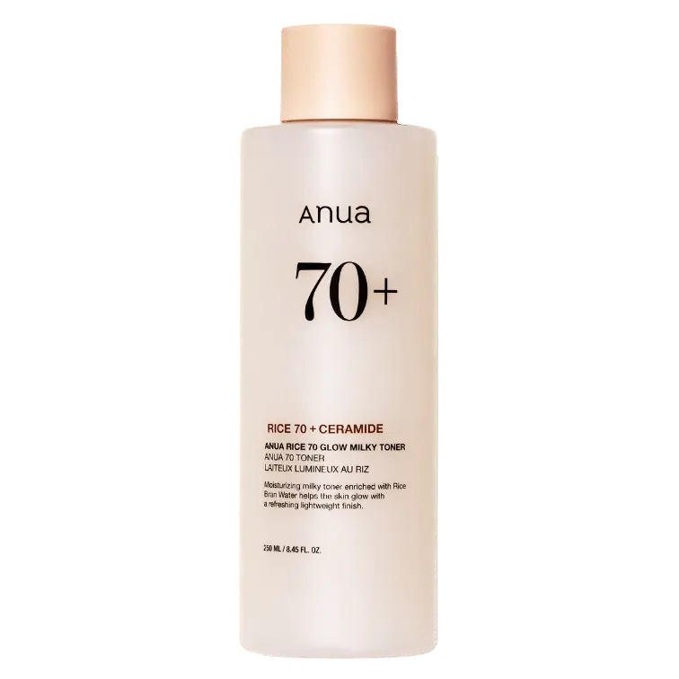 ANUA – Rice 70+ Glow Milky Toner 250ml