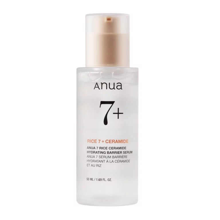 Anua – Rice 7 Ceramide Hydrating Barrier Serum – Brightening serum with rice – 50 ml