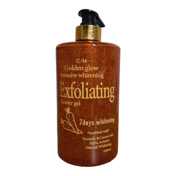 Golden Glow Intensive Whitening Exfoliating Shower Gel 1000ml