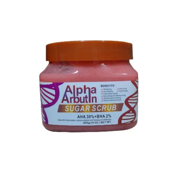DR MEINAIER ALPHA ARBUTIN SUGAR SCRUB 650g/18oz
