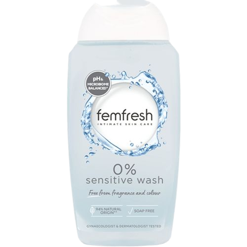 Femfresh 0% Sensitive Wash 250ML